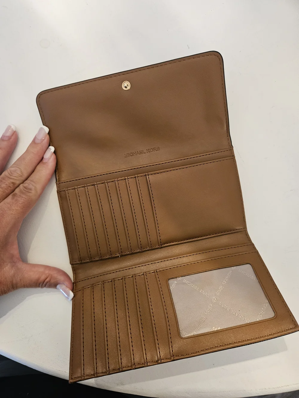 Michael Kors Brown Monogram Wallet